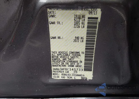 2014 Nissan Altima 2.5 S from USA, damaged, VIN 1N4AL3AP3EC145733